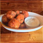 Barrington’s Boxty - Barrington’s take on the traditional Irish potato pancake served with horseradish dill sauce on the side.